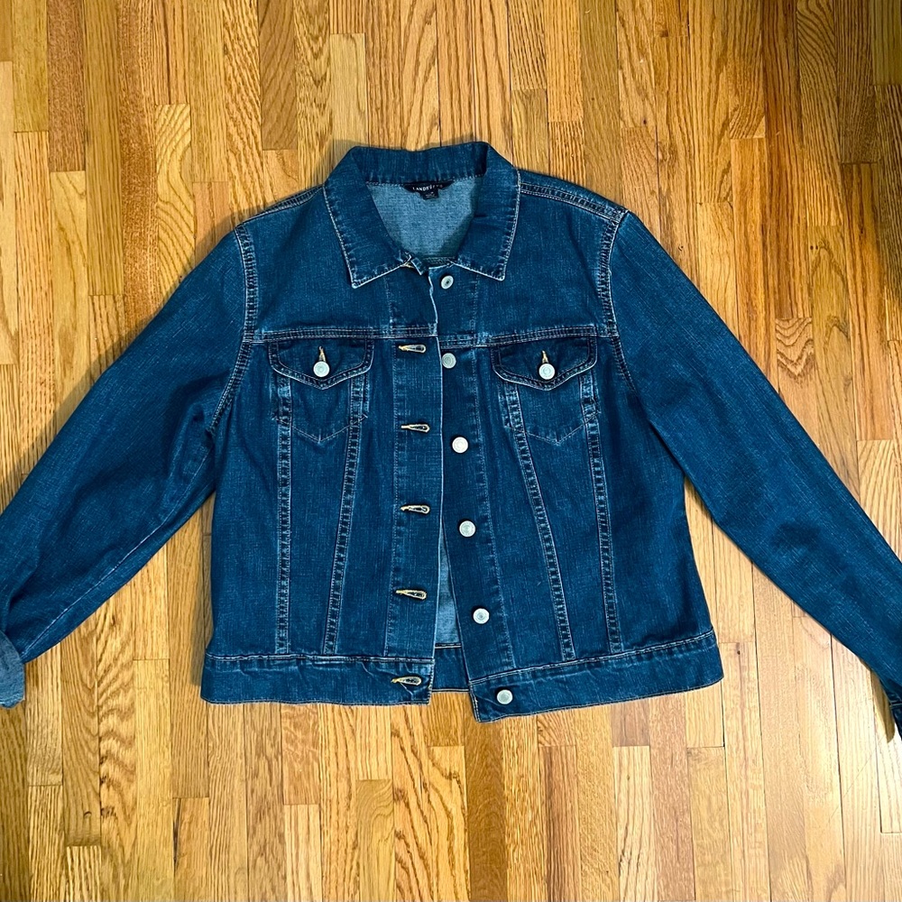 Lands End denim jacket